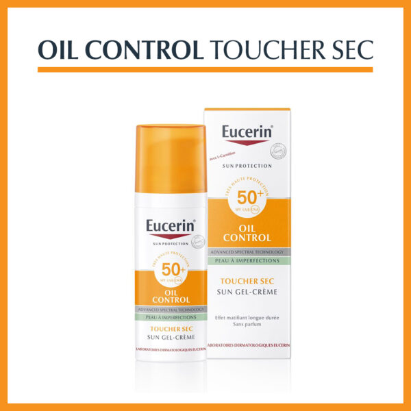 Eucerin – SUN TOUCHER SEC GEL CRÈME HUILE CONTROLE