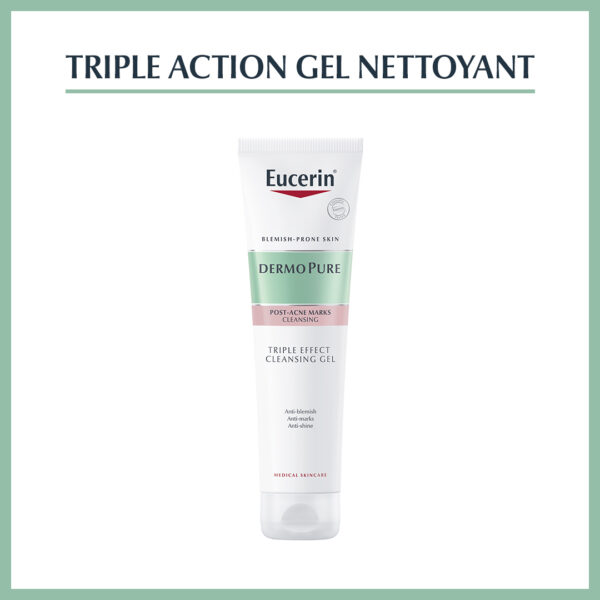 EUCERIN DERMOPURE TRIPLE ACTION GEL NETTOYANT