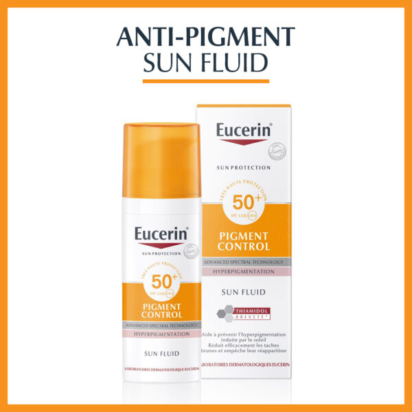 EUCERIN ECRAN ANTI PIGMENT SUN FLUID SPF50+ 50ML