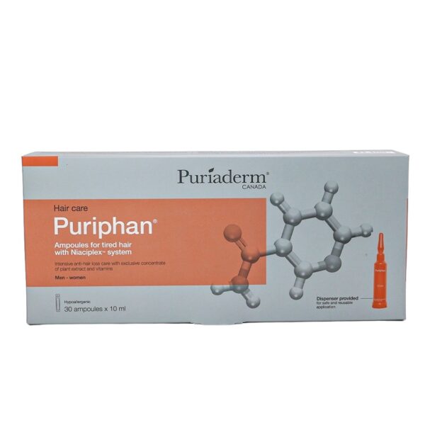 PURIADERM PURIPHAN AMPOULES AVEC DOSEUR 10MLX30