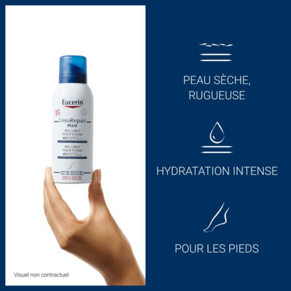 EUCERIN UreaRepair PLUS MOUSSE PIEDS 10% D’URÉE