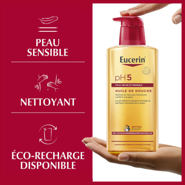 Eucerin – HUILE  LAVANTE 400 ML