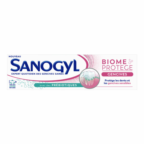 Dentifrice Gencives Biome Protège avec Prébiotiques SANOGYL