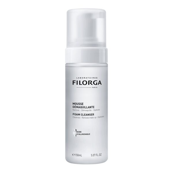 FILORGA MOUSSE DEMAQUILLANTE – Démaquillant mousse à l’acide hyaluronique 150ml