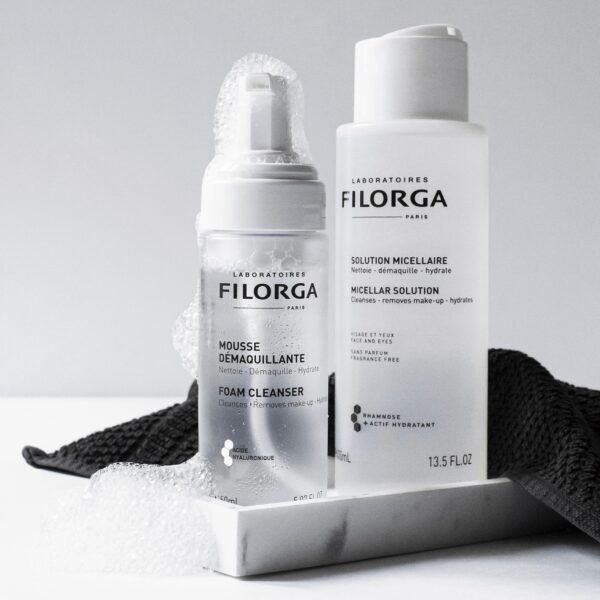 FILORGA MOUSSE DEMAQUILLANTE – Démaquillant mousse à l’acide hyaluronique 150ml