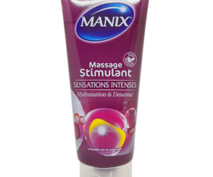 Manix Gel Massage Gourmand Fraise – 200 ml