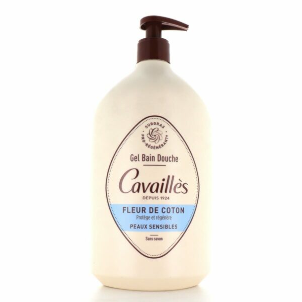 ROGE CAVAILLES GEL SURGRAS BAIN & DOUCHE FLEUR DE COTON 1L