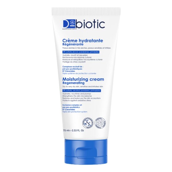 D-BIOTIC Crème Hydratante Régénérante 75 ml