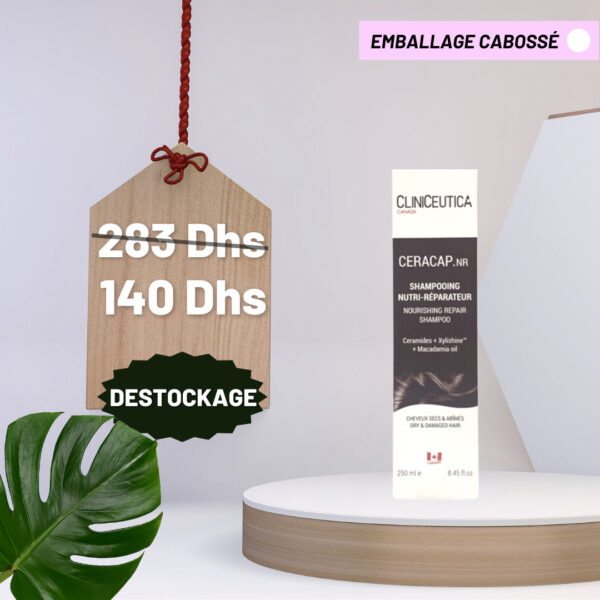 Cliniceutica Ceracap Shampoing Nutri-Reparateur 250ml Destockage