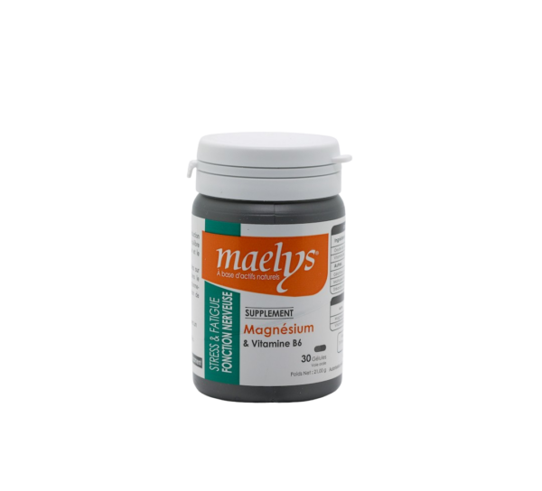 Maelys Magnésium & Vitamine B6 – 30 gélules