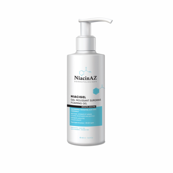 NiacinAZ NIACIGEL Gel Moussant Surgras 400ml