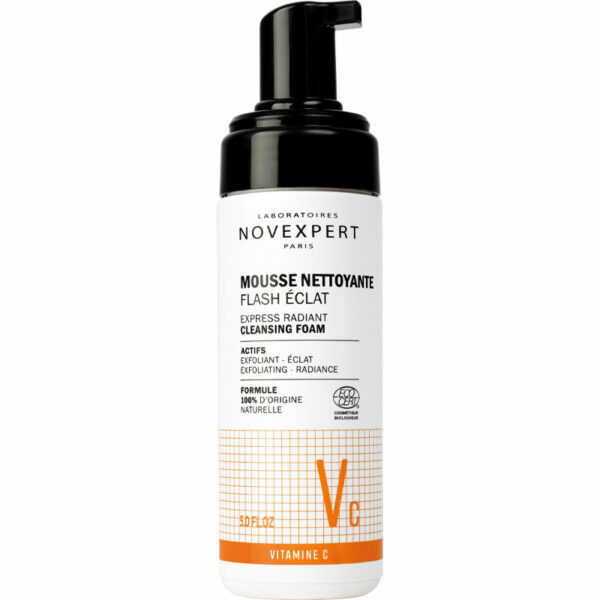 NOVEXPERT – Mousse flash eclat Nettoyante 150ml