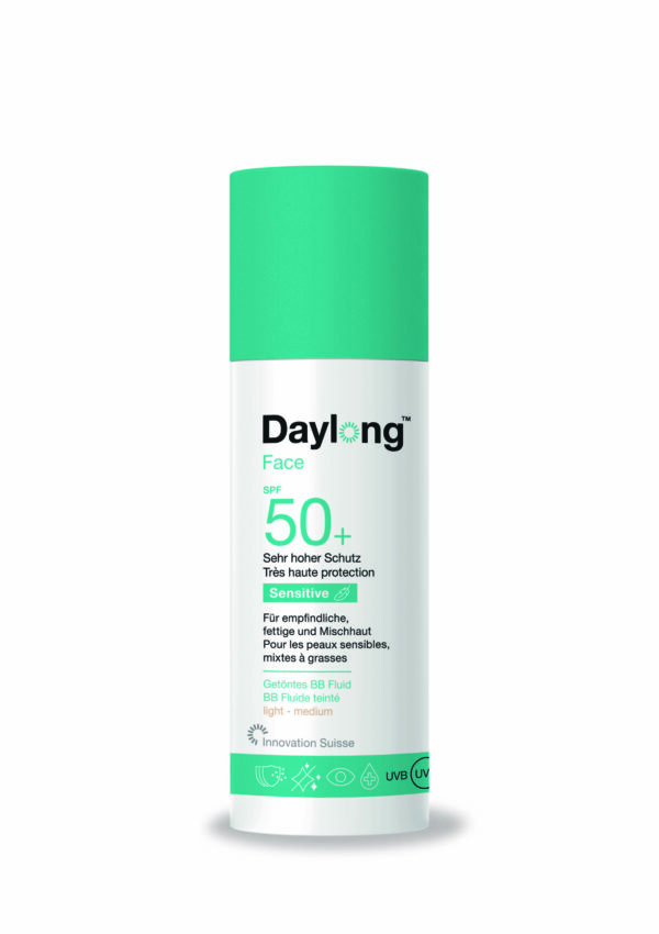 DAYLONG FACE SENSITIVE BB FLUIDE TEINTE SPF 50+ 50 ML