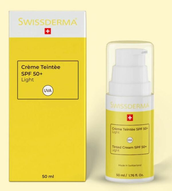 Swissderma Ecran Teinte Light Spf50+ 50ml