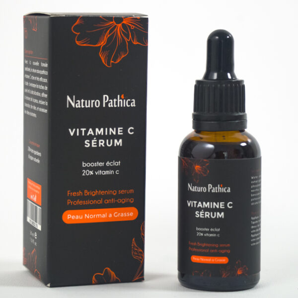 Vitamine C Sérum peau normal à grasse 30ml – Naturo Pathica