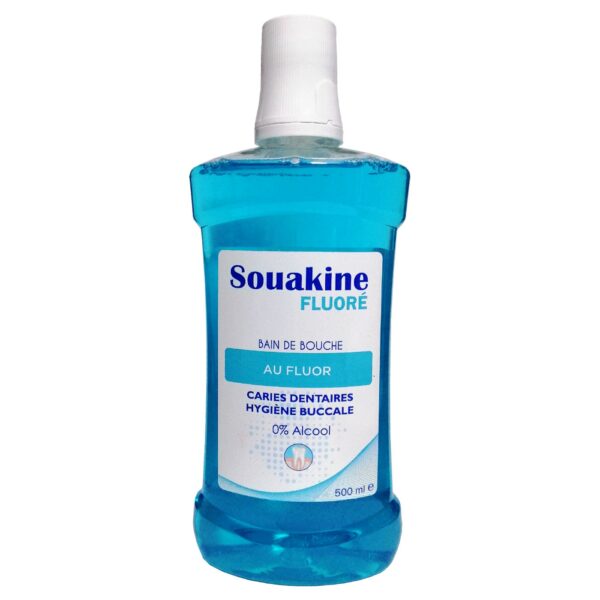 SOUAKINE FLUORE BAIN DE BOUCHE 500ML