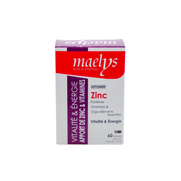 Maelys Zinc 60 gélules