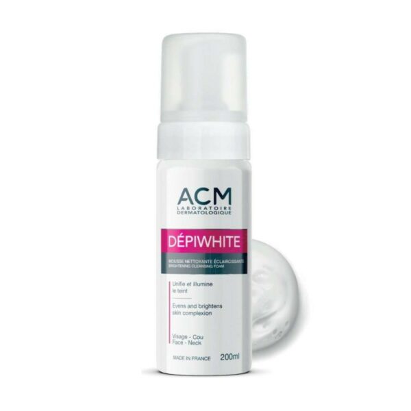 ACM Dépiwhite Mousse Nettoyante Éclaircissante 200ml