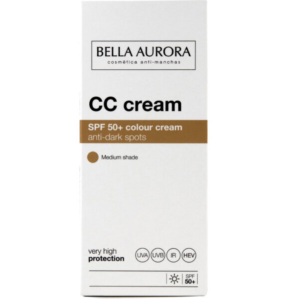 BELLA AURORA – CC crème anti-taches SPF50 Teinte Médium