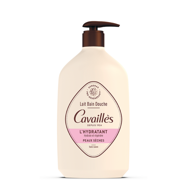 ROGER CAVAILLES LAIT BAIN DOUCHE HYDRATANT 1L