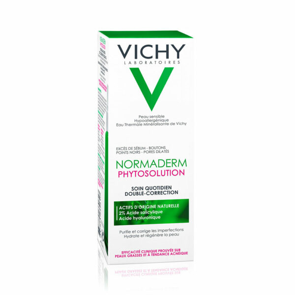 Vichy Normaderm Phytosolution Soin Double Correction Peau Grasse Acnéique | 50ml